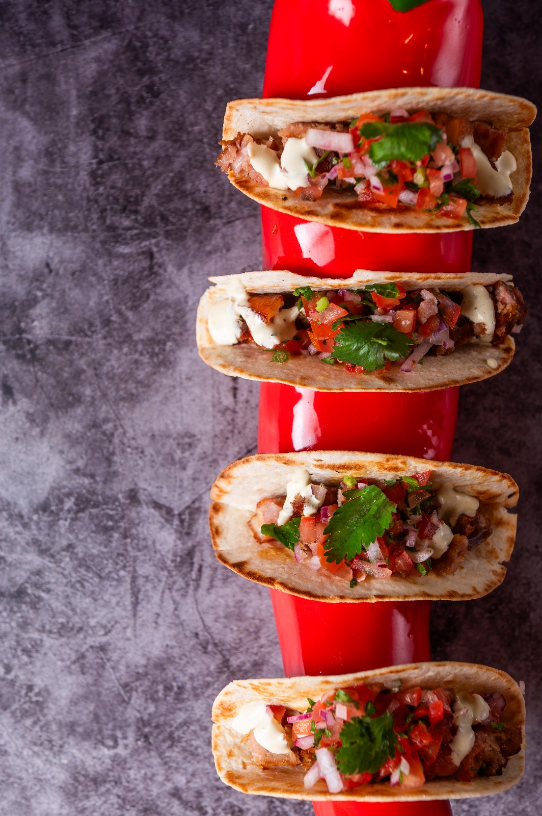 Tacos mejicanos de cochinillo de Segovia (MEJOR TACO DE ASTURIAS 2023)