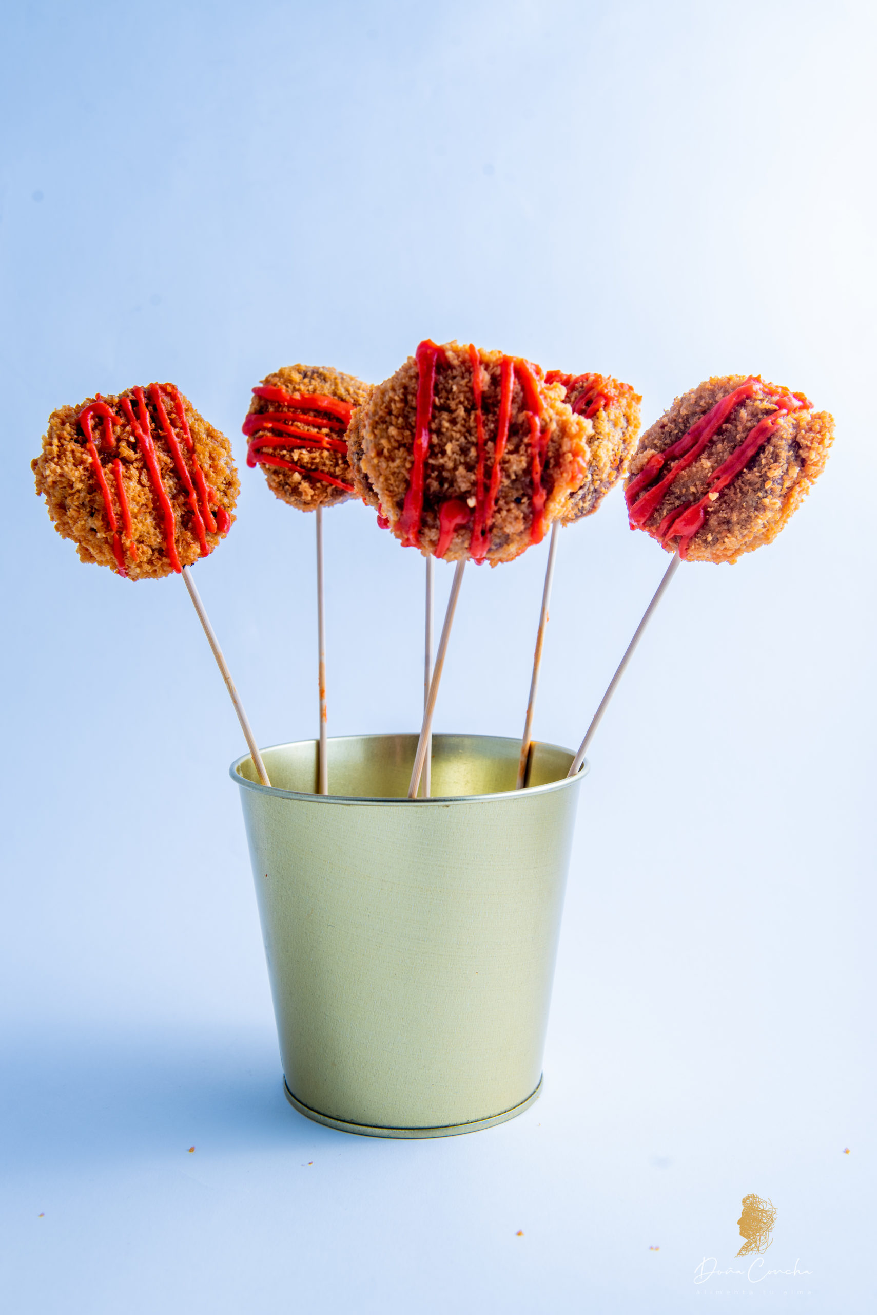 Piruletas de cachopo de Doña Concha