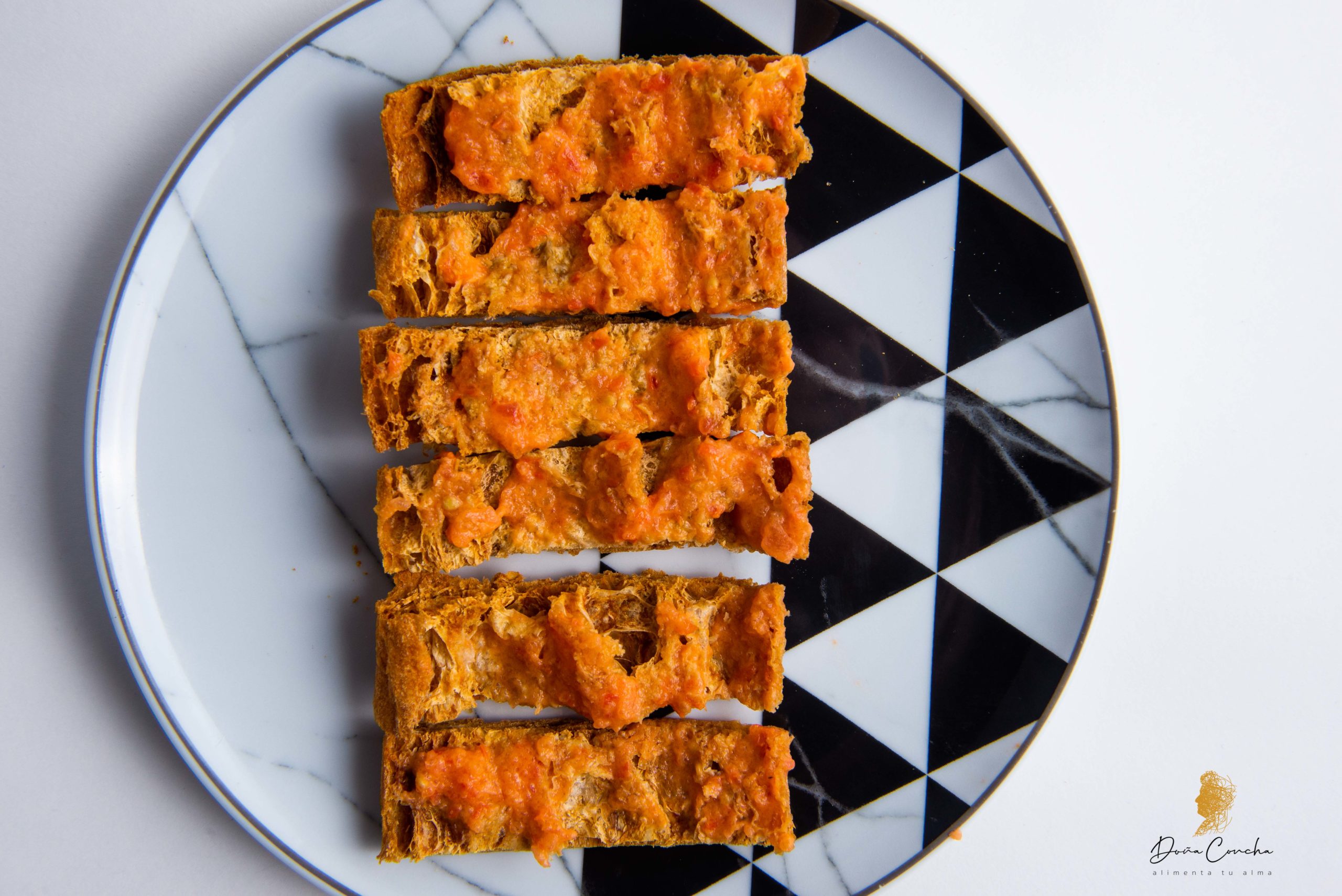 Pan tumaca de Doña Concha