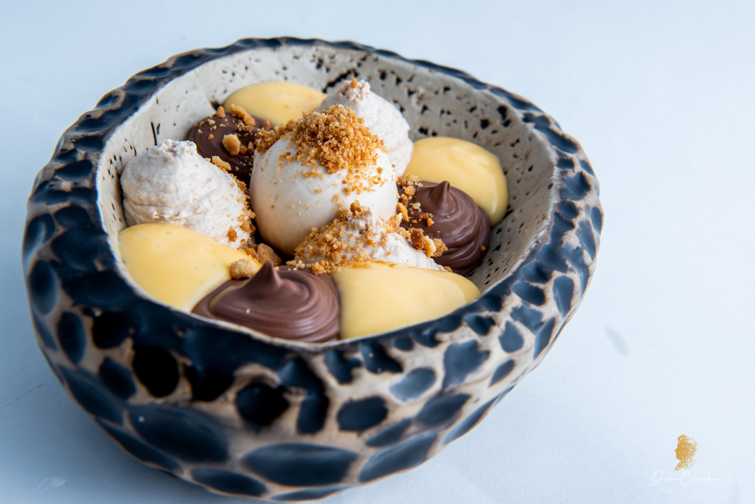 Tarta deconstruida de la abuela de Doña Concha