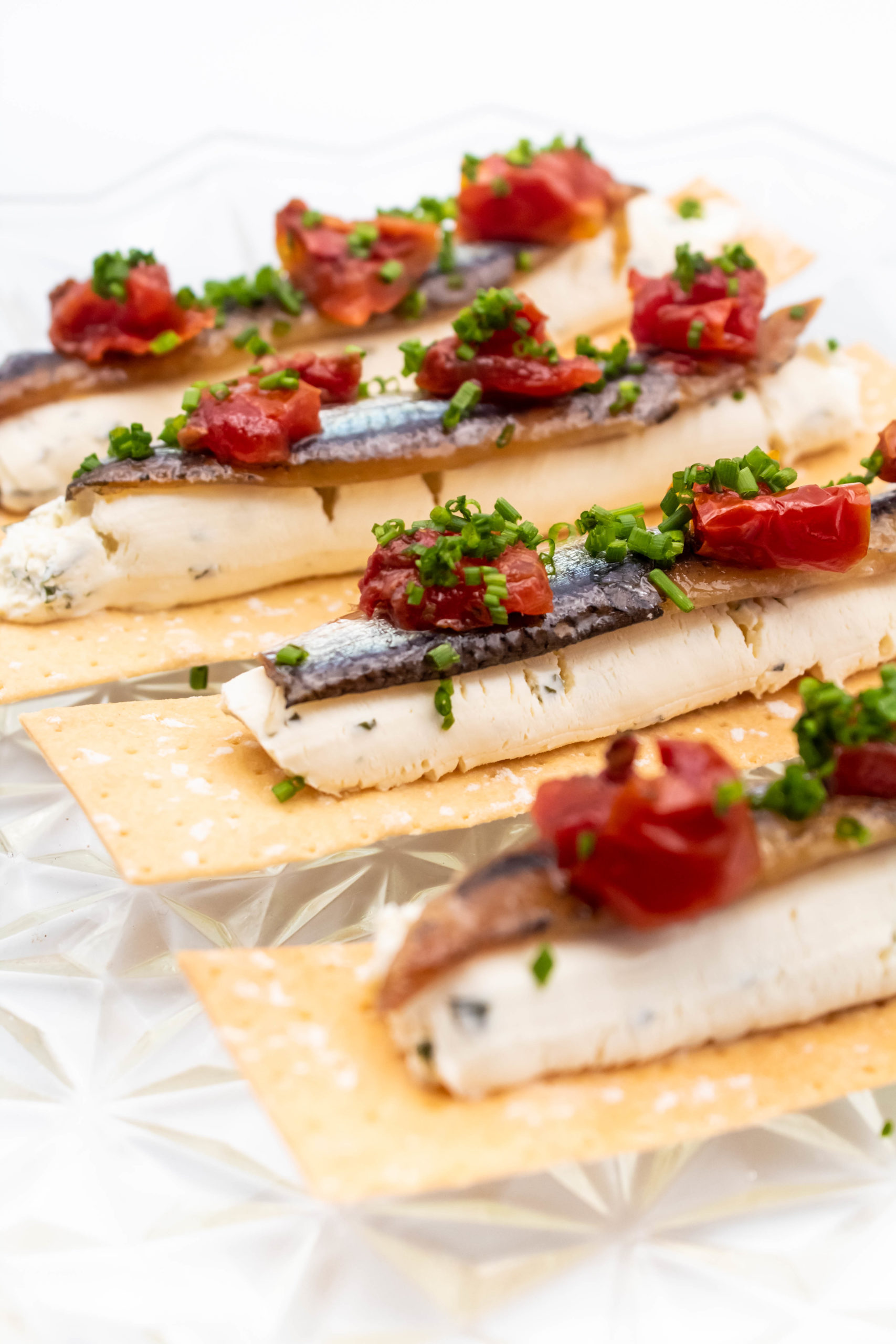 Anchoas ahumadas y crema de Rey Silo Magalla